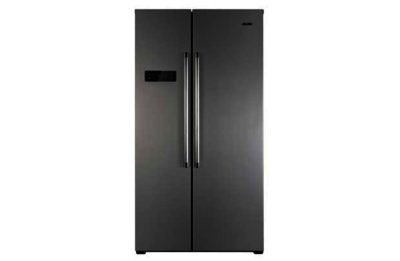 Bush BSBSFFSS Side by Side Fridge Freezer- S/Steel.